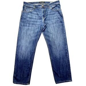 Mavi Jeans Mens Sz 36x28.5" Blue Zach Straight Leg Medium Wash Denim Western Y2K